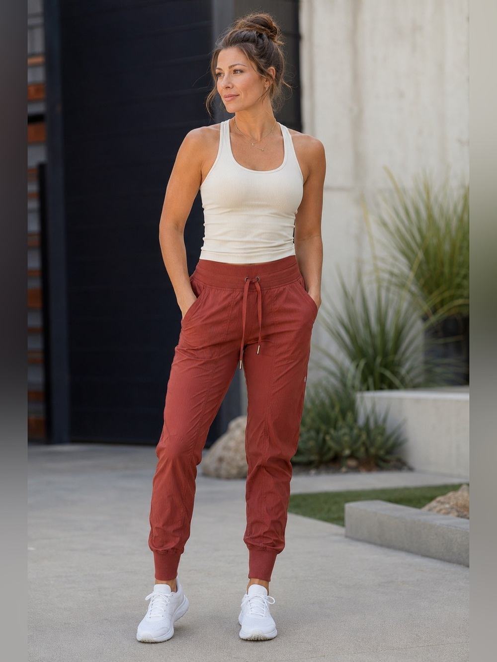 Lululemon Dance Studio Jogger Pants Size 2 Dark Terracotta Athletic Travel